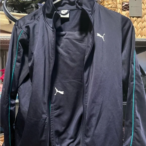 Puma Navy Blue Kids track suit (unisex) - Picture 4 of 4